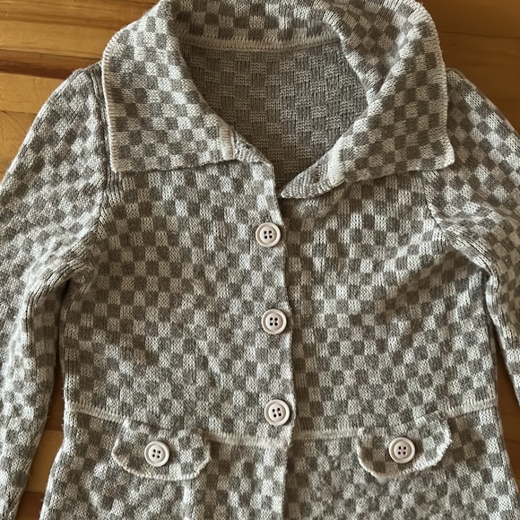 Vintage Checkered Sweater - Picture 2 of 4